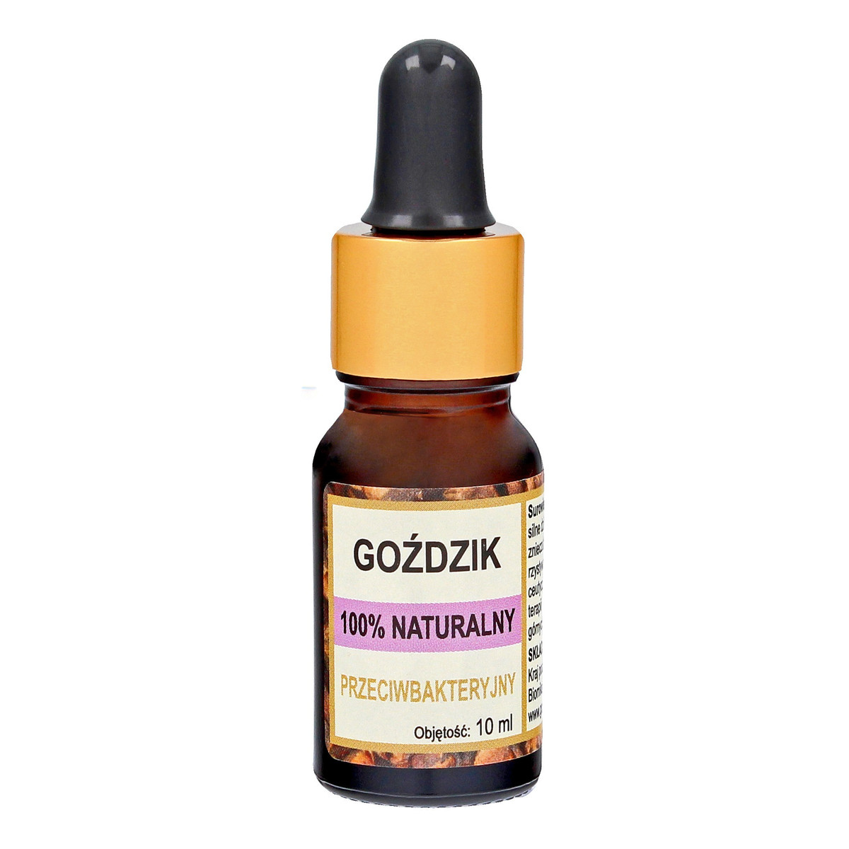 Biomika 100% Naturalny Olejek Goździkowy - przeciwbakteryjny 10ml