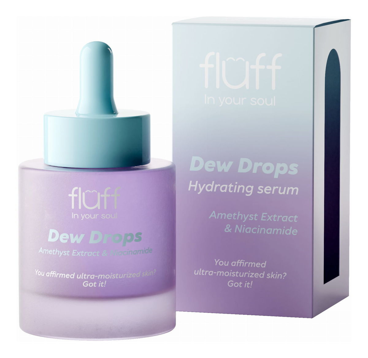 Serum upiększające z ametystem i niacynamidem