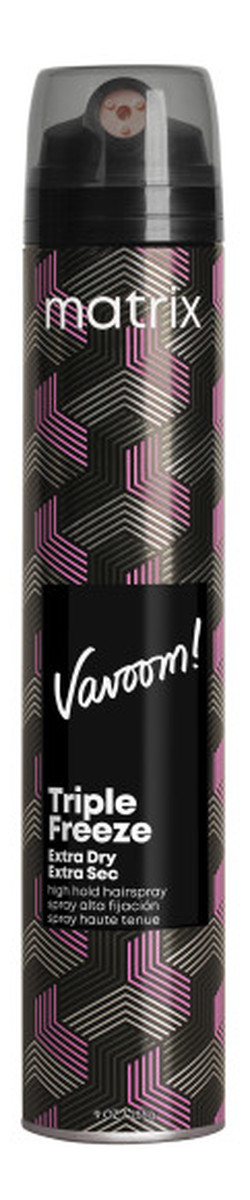 Vavoom triple freeze extra dry mocno utrwalający lakier do włosów