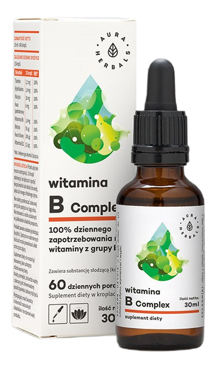 Witamina b complex suplement diety