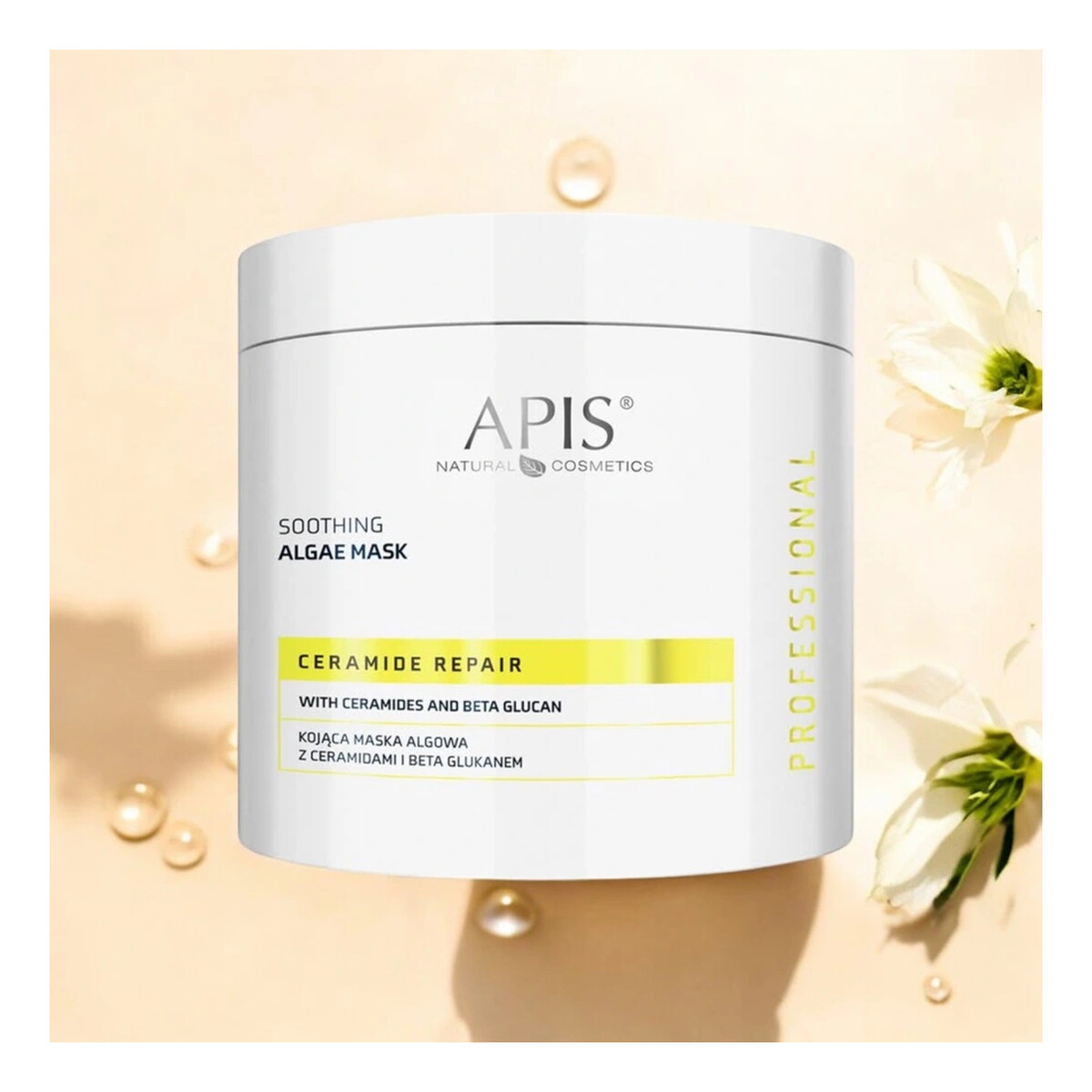 Apis Ceramide Repair kojąca maska algowa z ceramidami i beta glukanem 200g