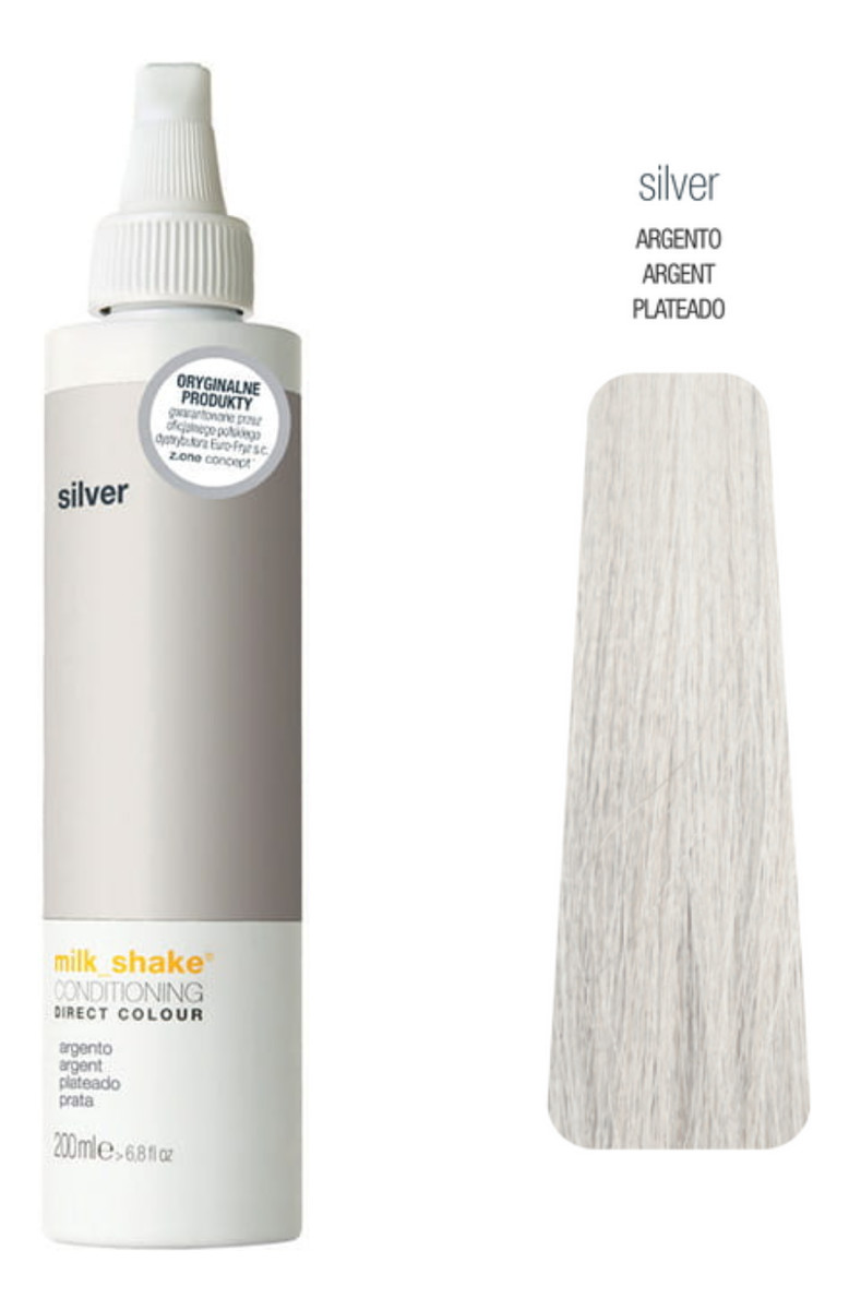 koloryzująca odżywka do włosów silver