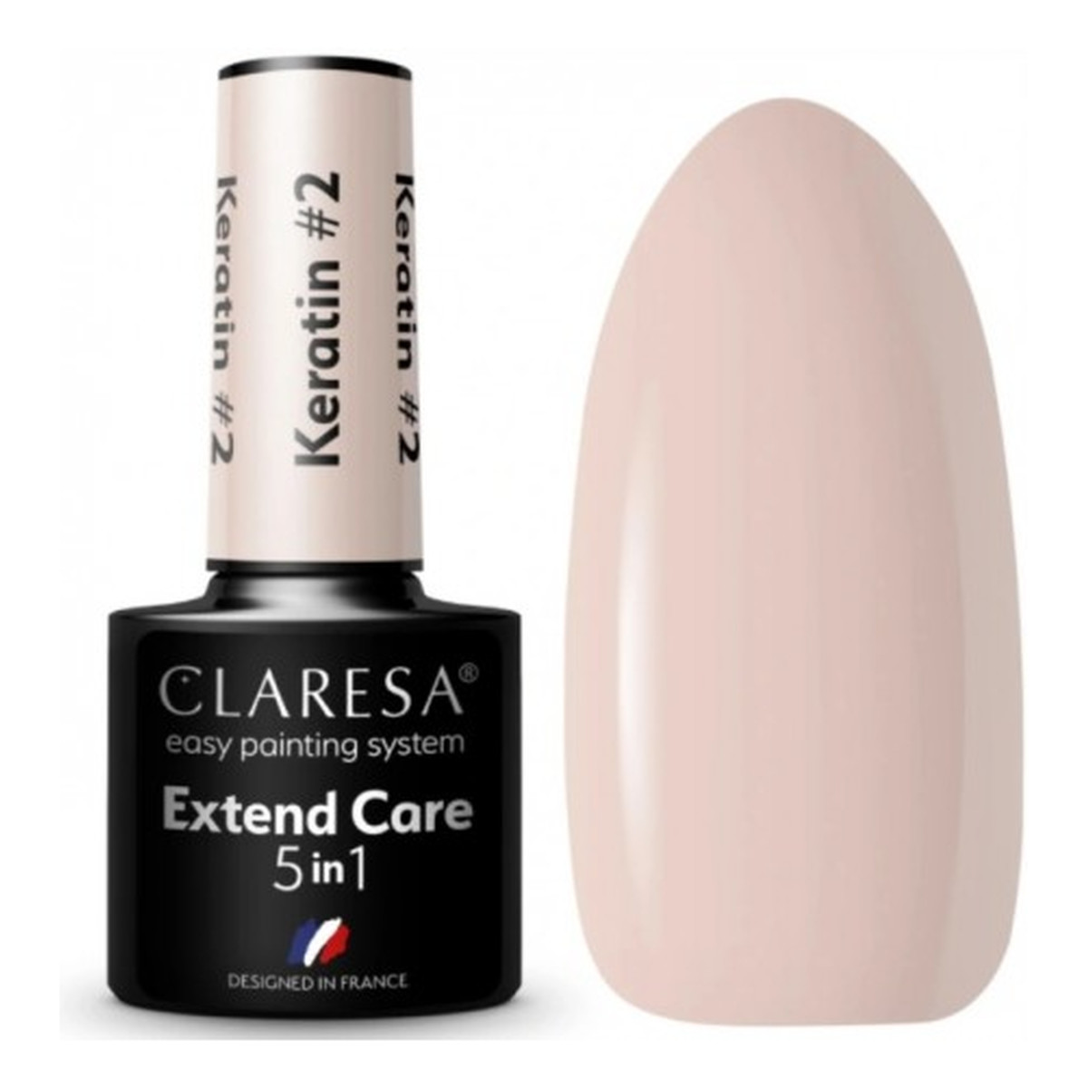 Claresa Extend Care Baza hybrydowa 5w1 Keratin 5g