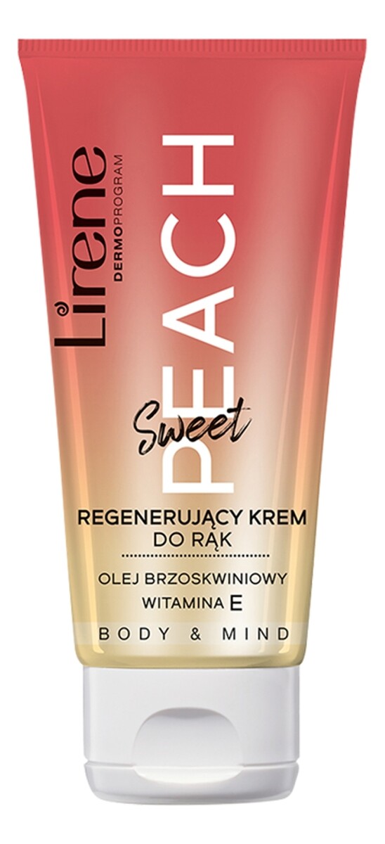 Krem do rąk sweet peach regenerujący