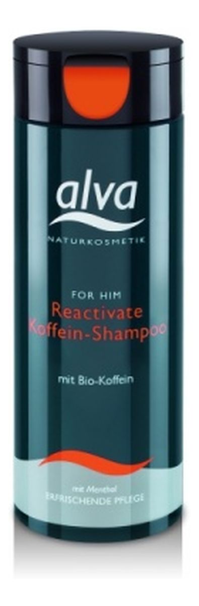 Wzmacniający szampon do włosów z kofeiną