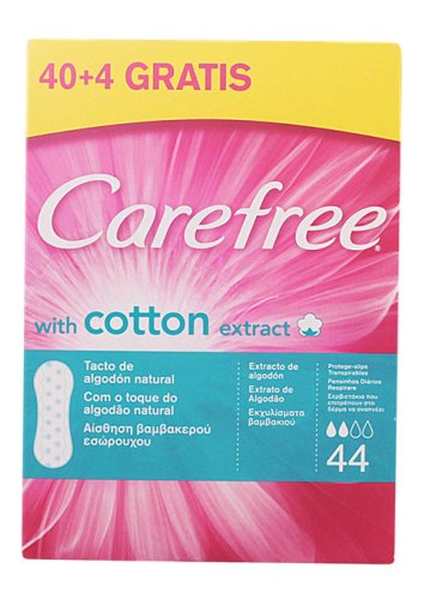Wkładki higieniczne Normal Cotton Feel (44 sztuki)