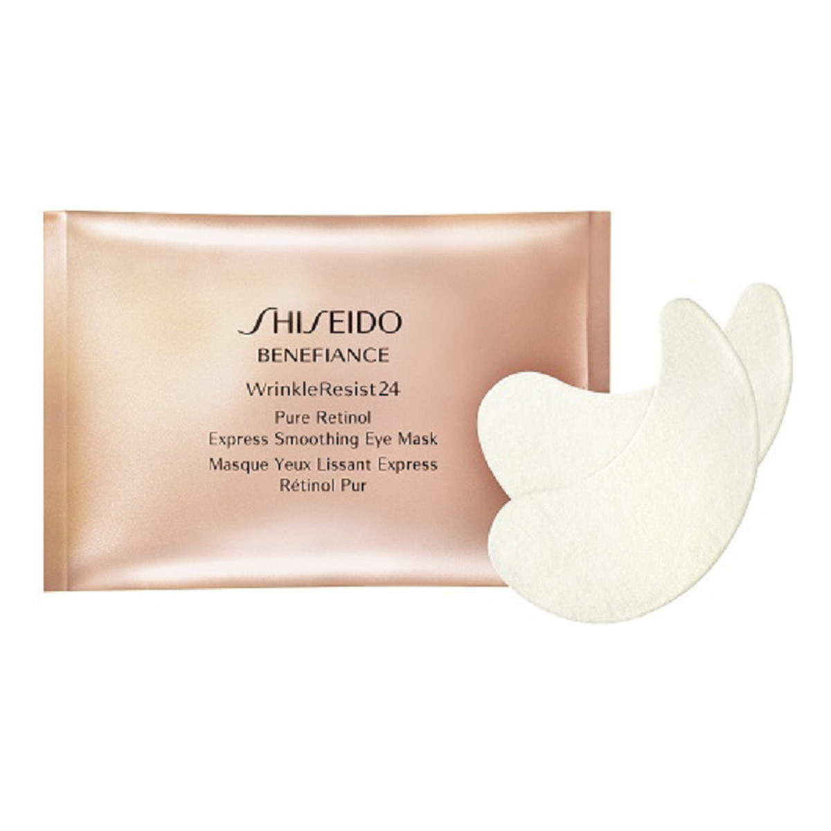 Shiseido Benefiance Wrinkle Resist24 Płatki przeciwzmarszczkowe pod oczy 12 saszetek