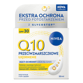 Q10 Przeciwzmarszczkowe Ujędrnienie krem na dzieńSpf30