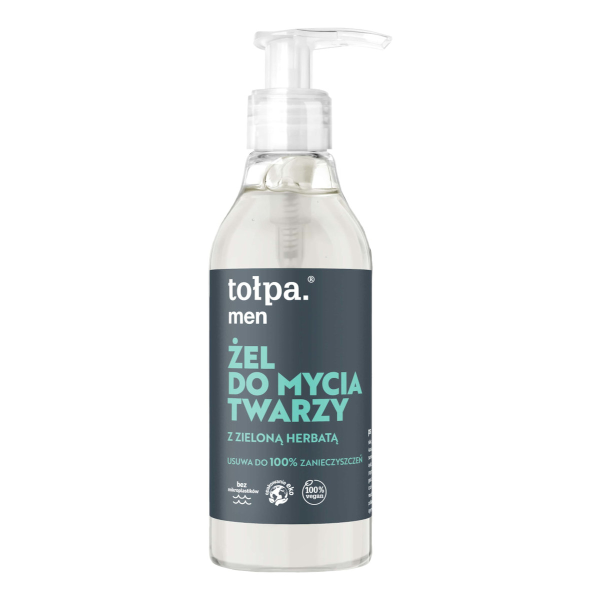 Tołpa Men Żel do Mycia Twarzy z Zieloną Herbatą 3x195ml