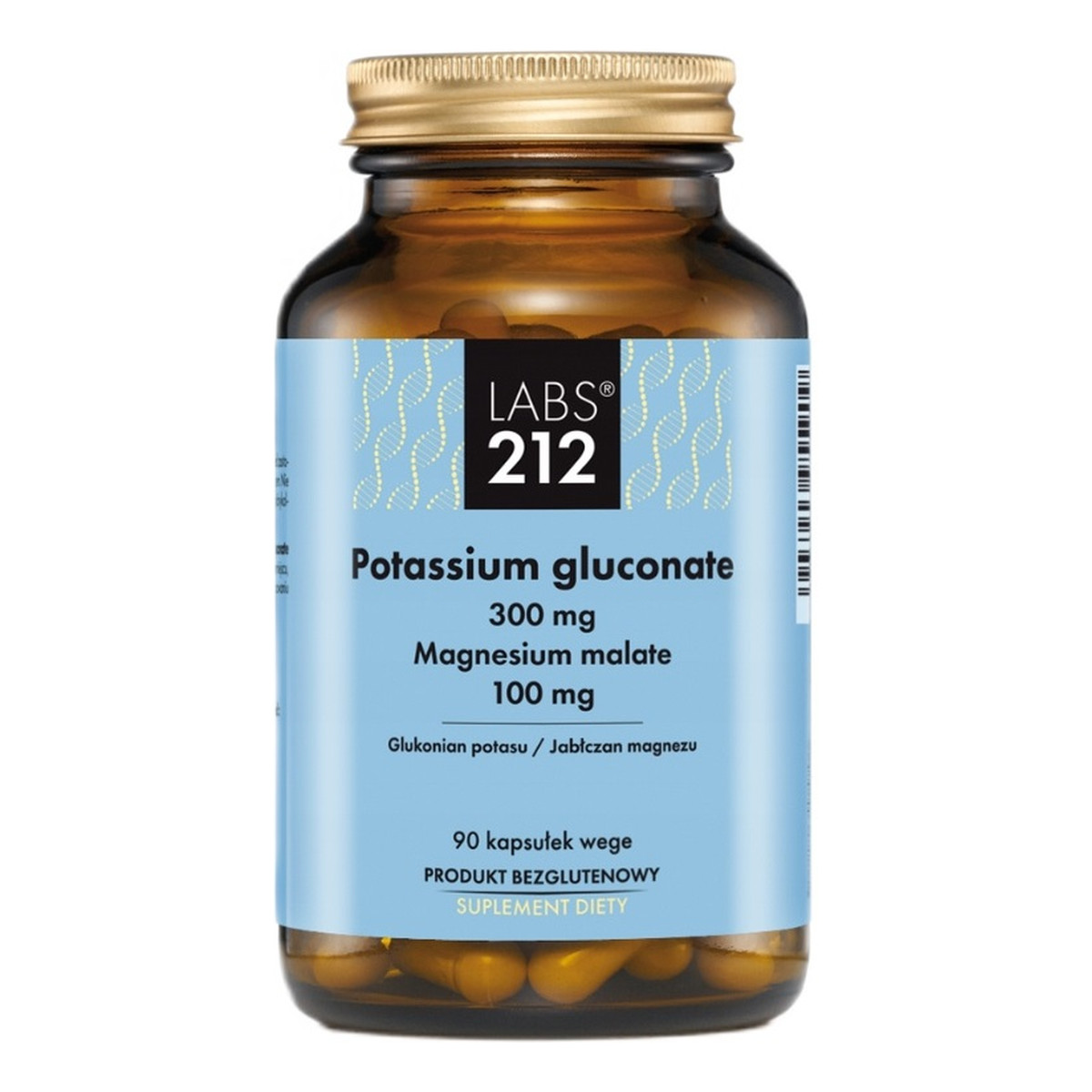 Labs212 Potassium gluconate 90 kapsułek