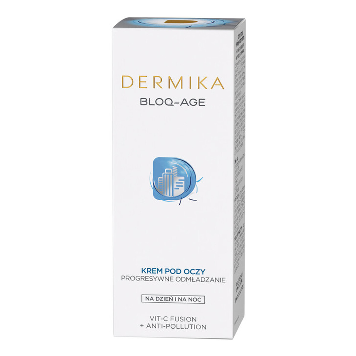 Dermika Bloq-Age progresywne odmładzanie krem pod oczy na dzień i na noc 15ml