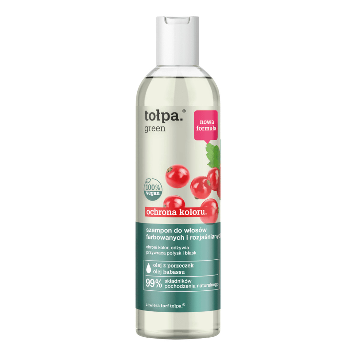 Tołpa Green Szampon Do Włosów Farbowanych I Rozjaśnianych Ochrona Koloru 300ml