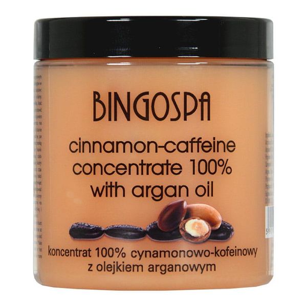 BingoSpa Koncentrat 100% cynamonowo-kofeinowy z olejkiem arganowym 250g