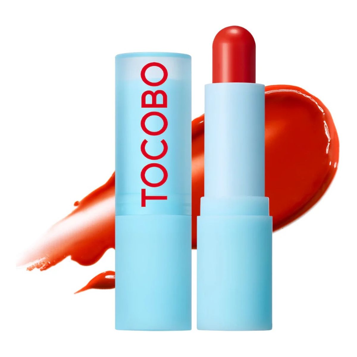 Tocobo Glass Tinted Lip Balm koloryzujący Balsam do ust 013 tangerine red 3,5 g 3.5g