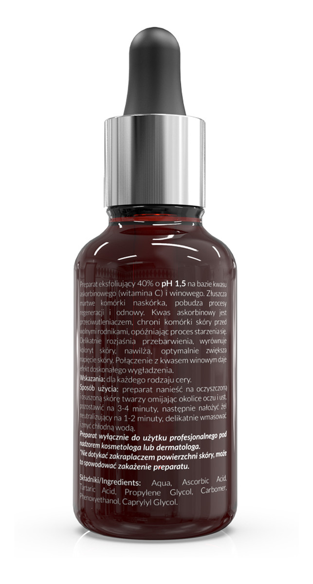 Kwas askorbinowy 40% Ascorbic Terapis