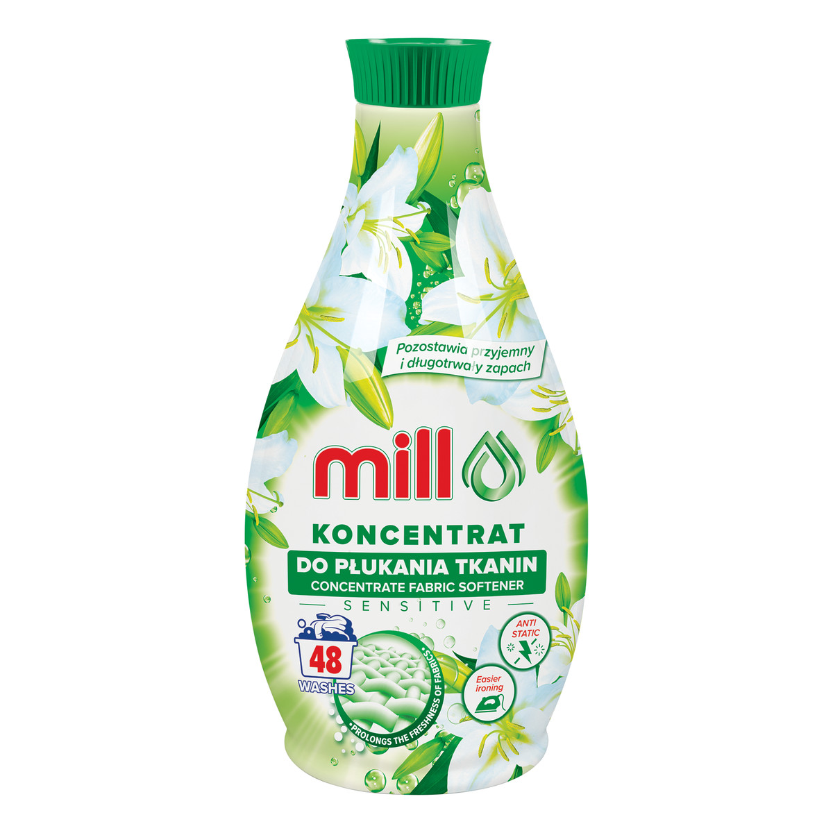 Mill Koncentrat do płukania tkanin 48 prań Sensitive 1300ml