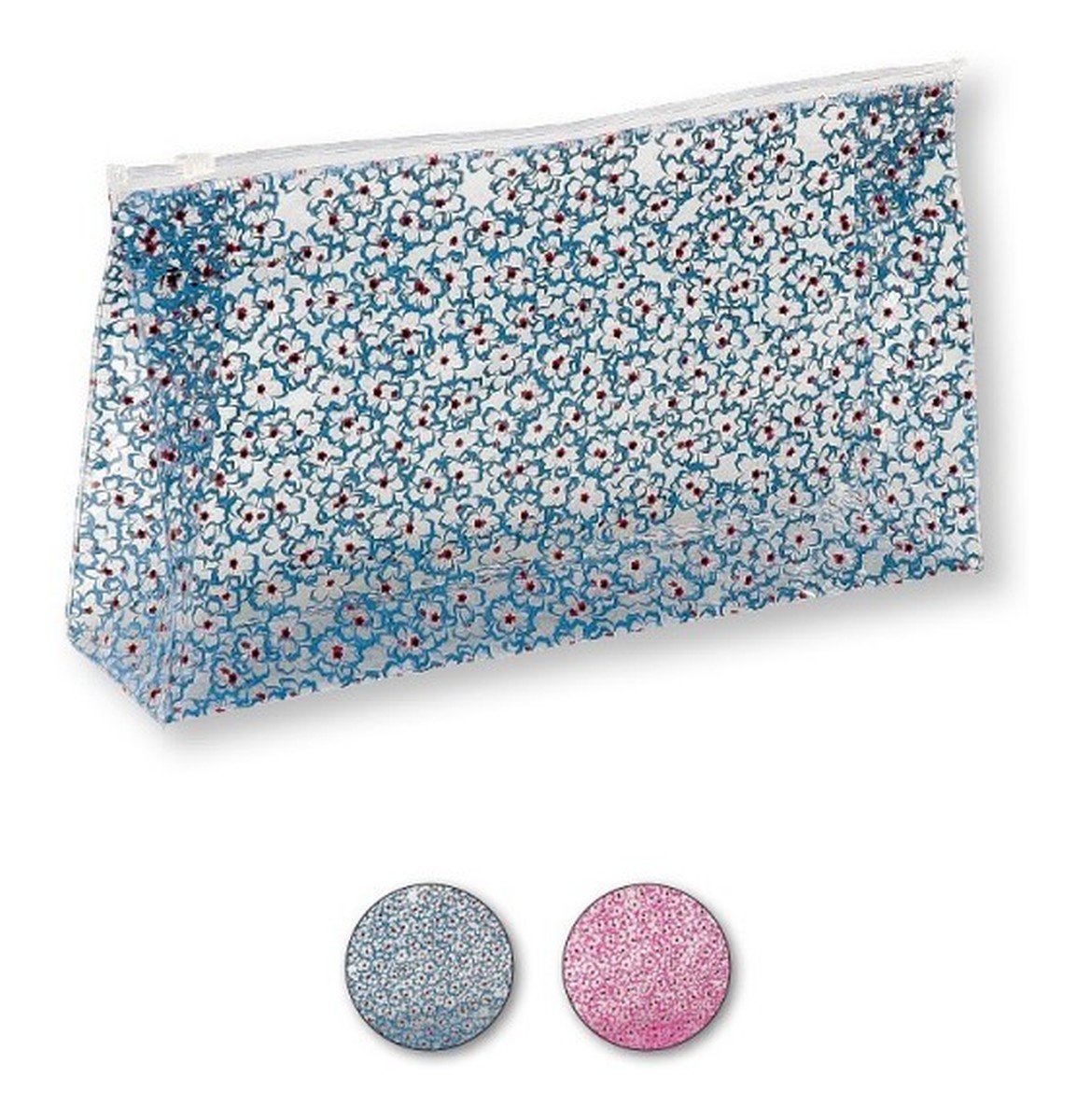 Kosmetyczka damska Pcv "Cherry Blossom" (94804) - mix kolorów