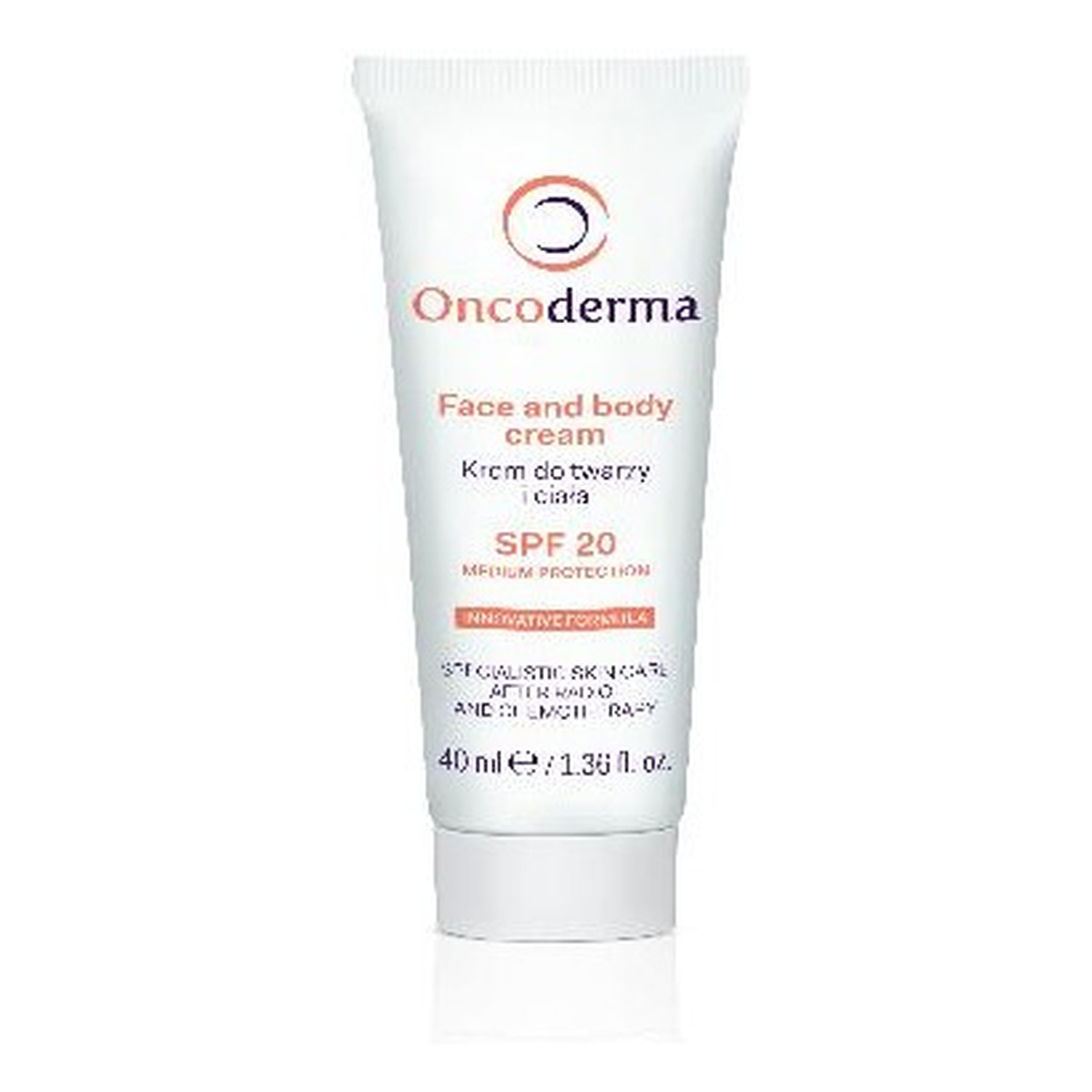 Oncoderma Krem Do Twarzy i Ciała SPF 20 40ml