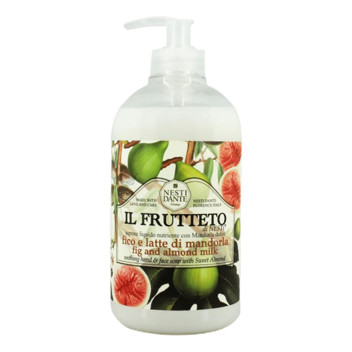 Nesti Dante Il Frutteto nawilżające Mydło w płynie fig and almond milk 500ml