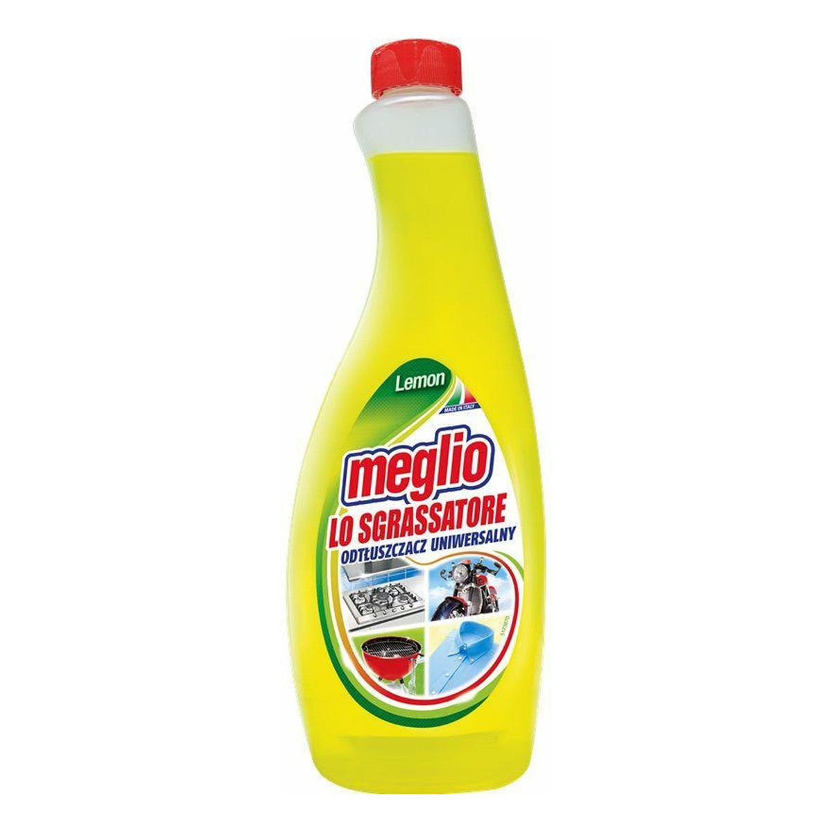 Meglio Lemon Odtłuszczacz uniwersalny zapas 750ml