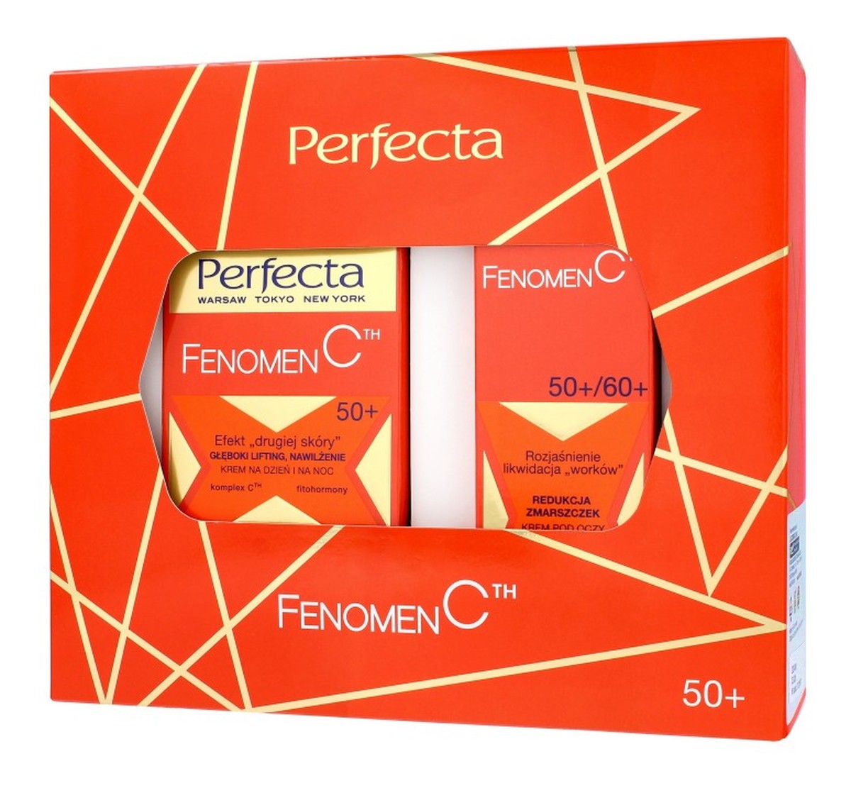 Zestaw krem na dzień i na noc 50+ 50ml + krem pod oczy i na powieki 50+/60+ 15ml