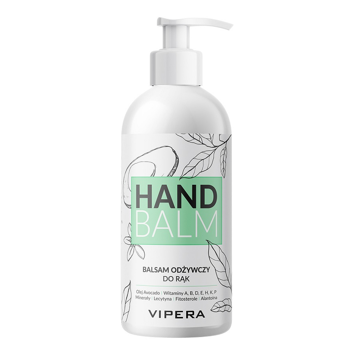 Vipera Hand Balm Odżywczy balsam do rąk z olejem awokado 500ml