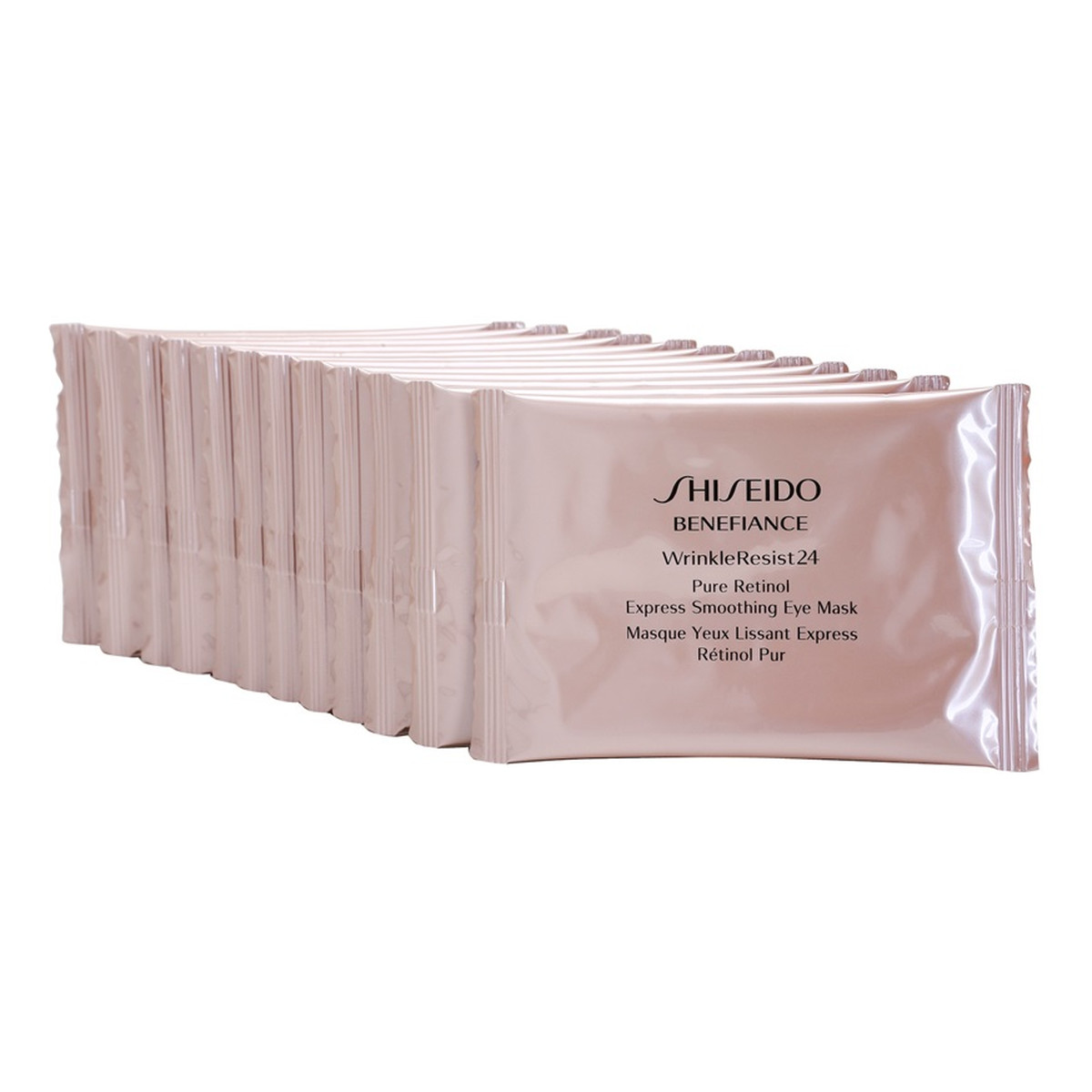Shiseido Benefiance Wrinkle Resist24 Płatki przeciwzmarszczkowe pod oczy 12 saszetek