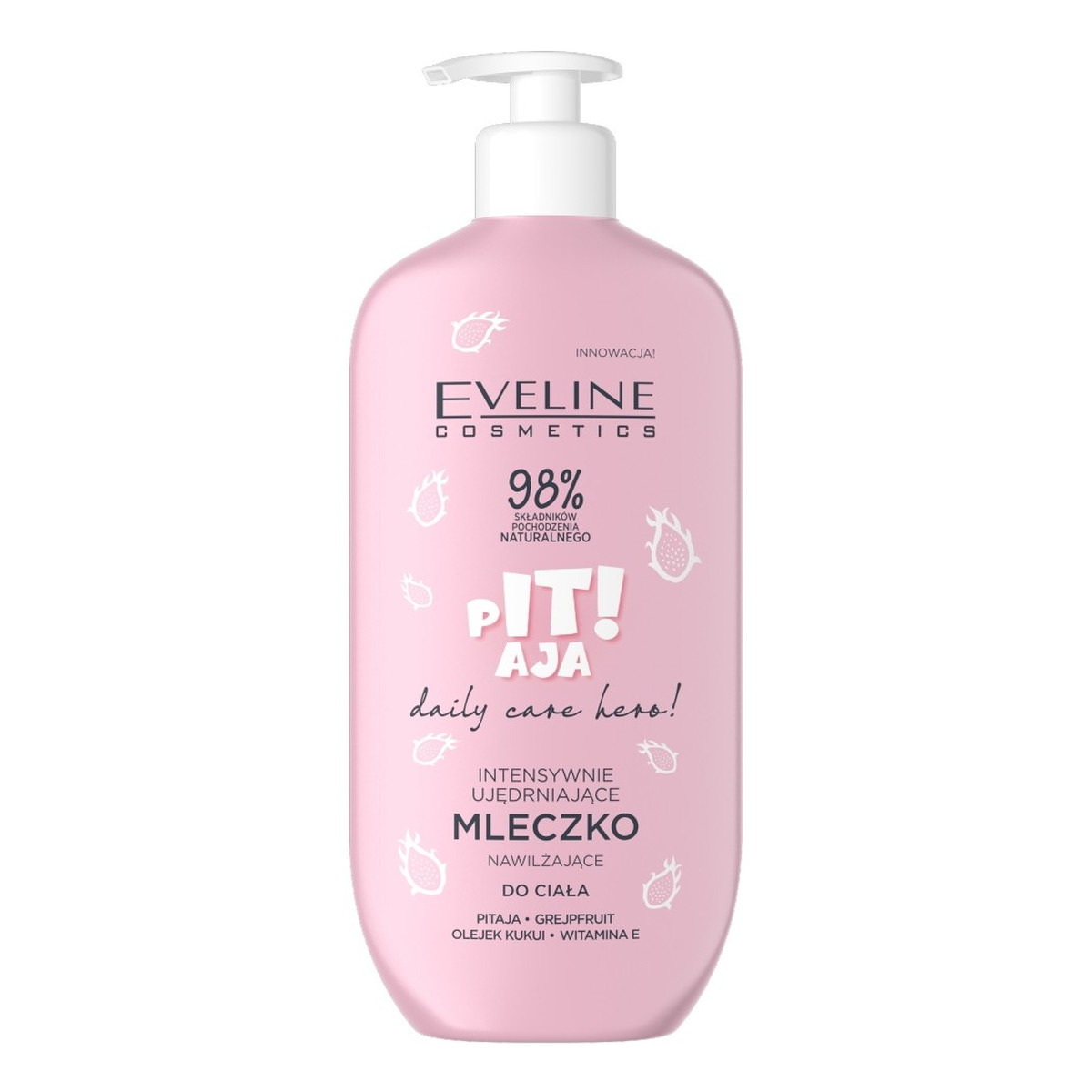 Eveline Daily care hero! intensywnie ujędrniające Mleczko nawilżające do ciała pitaja 350ml