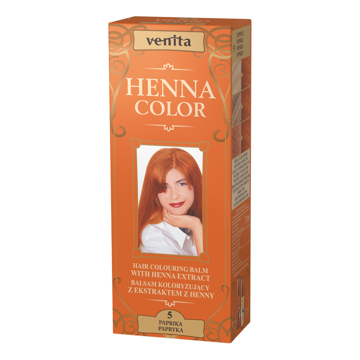 Venita HENNA COLOR Balsam koloryzujący z ekstraktem z henny TUBA 75ml