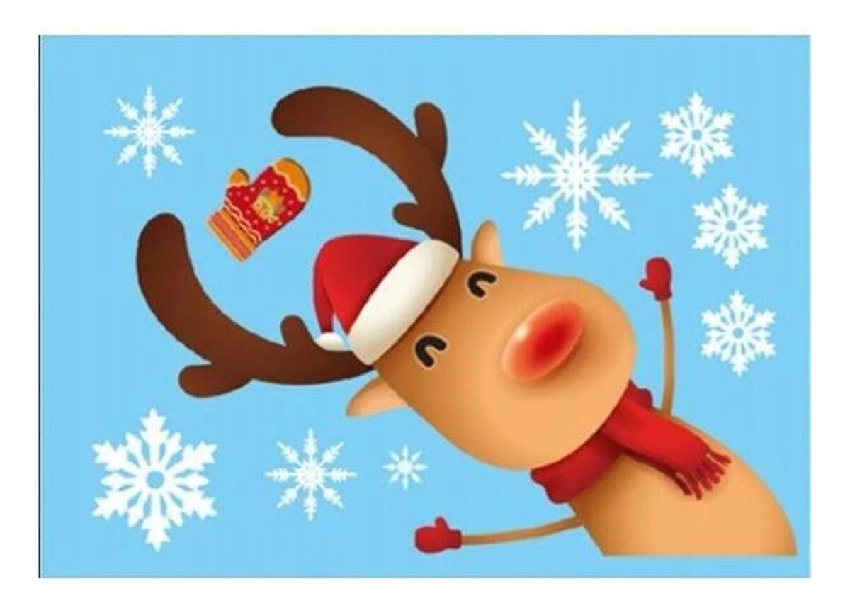 Naklejki świąteczne na okno Boże Narodzenie