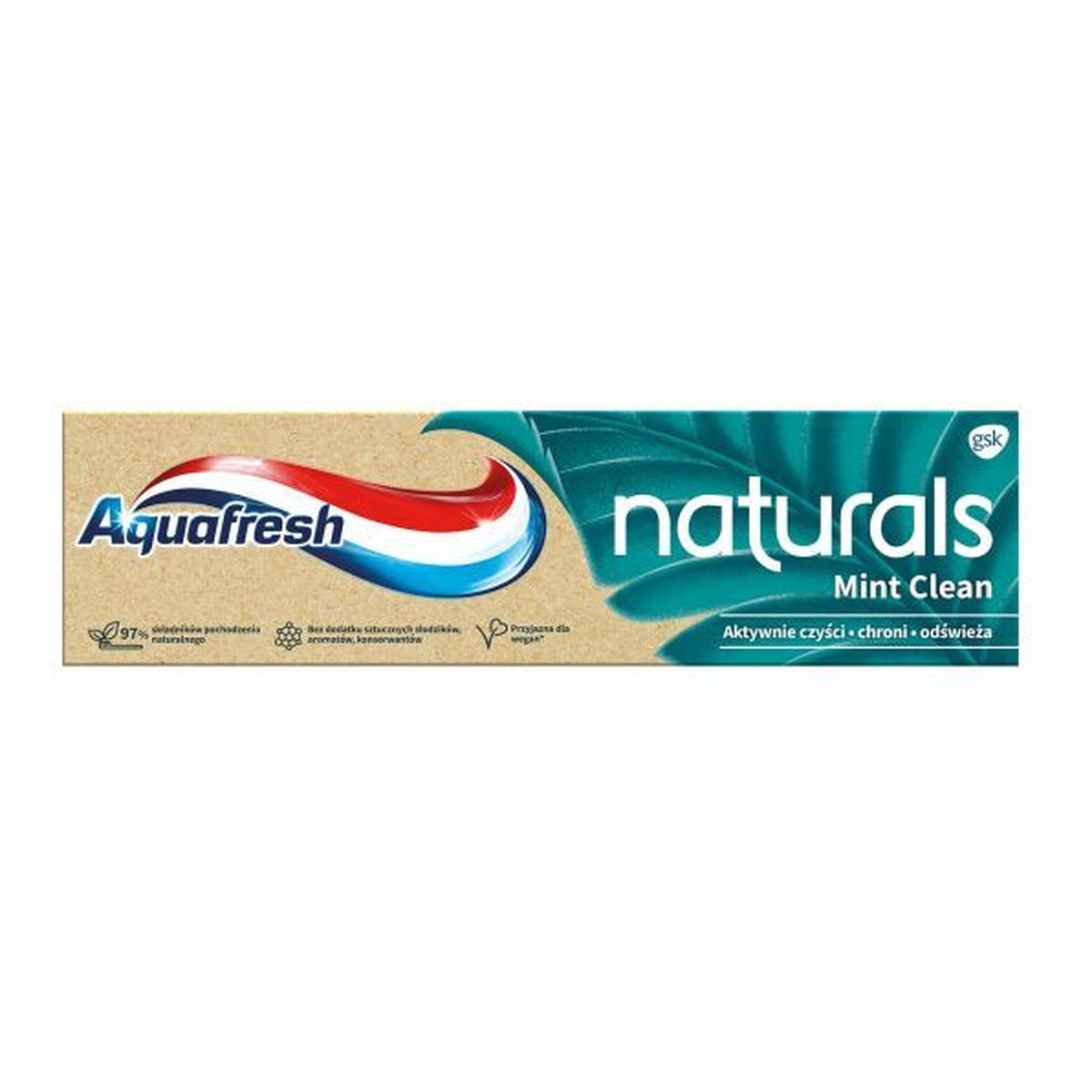 Aquafresh Naturals Pasta do zębów Mint Clean 75ml