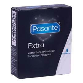 Extra prezerwatywy z dodatkowym lubrykantem 3szt