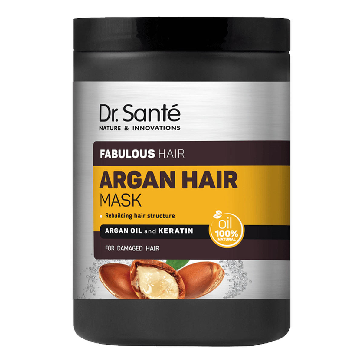 Dr. Sante Argan Hair Regenerująca Maska Do Włosów z Olejem Arganowym i Keratyną 1000ml