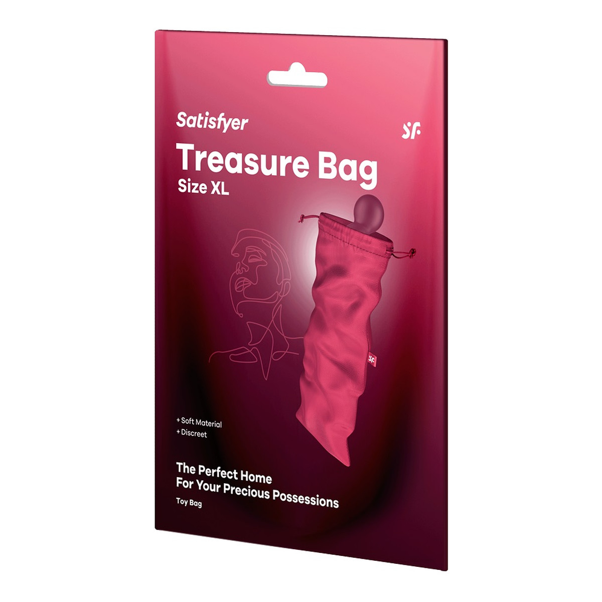 Satisfyer Treasure bag torba do przechowywania gadżetów xl pink