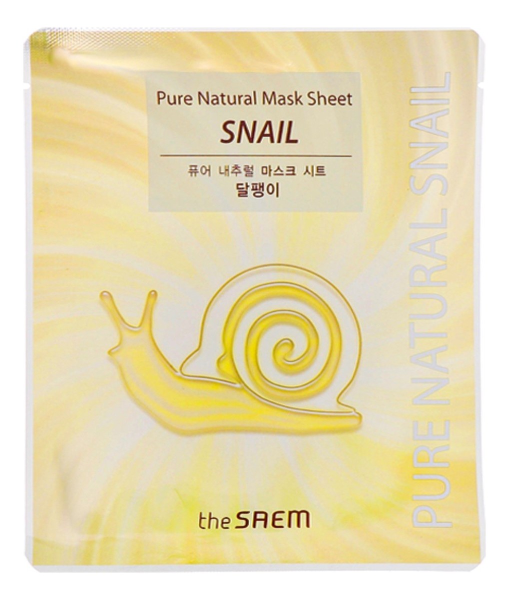 Natural snail maska w płachcie-ślimak