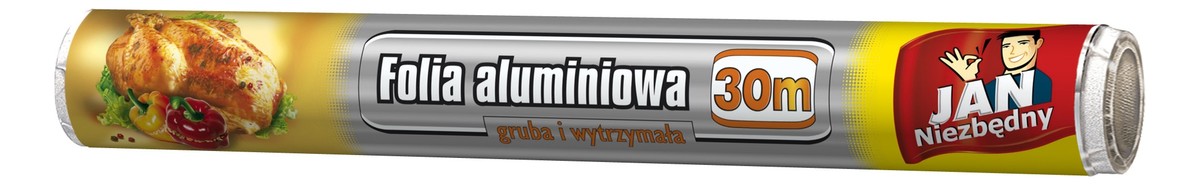 Folia aluminiowa 30m