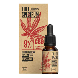 Olejek konopny 9% cbg suplement diety