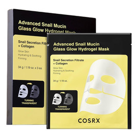 Advanced Snail Mucin Glass Glow Hydrogel Mask hydrożelowa maseczka w płachcie z mucyną ślimaka