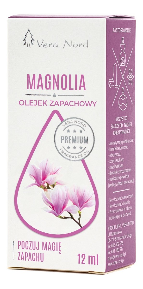 Olejek zapachowy magnolia