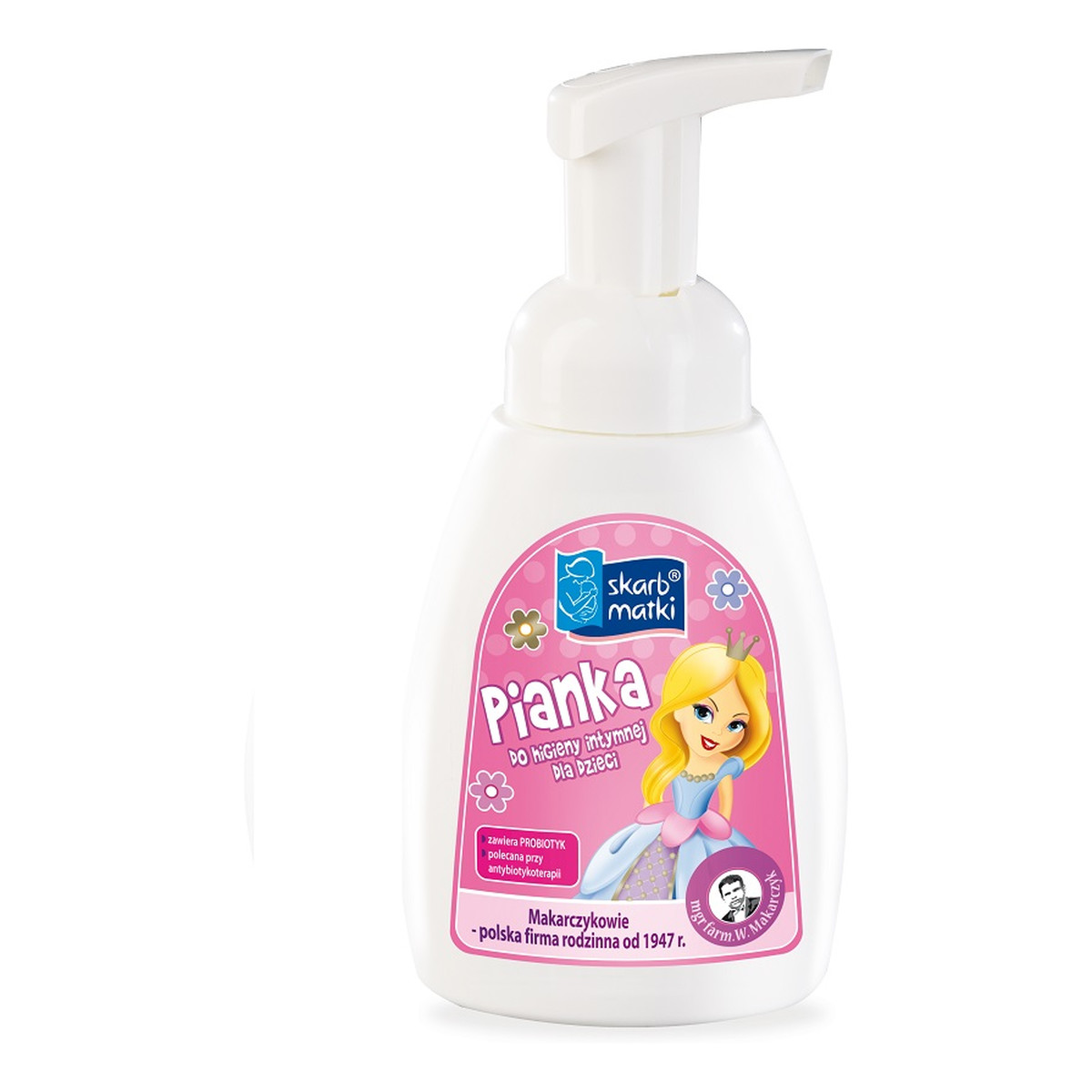 Skarb Matki Pianka do higieny intymnej dla dzieci od 3 roku życia 250ml