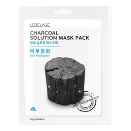 Maseczka w płachcie charcoal solution