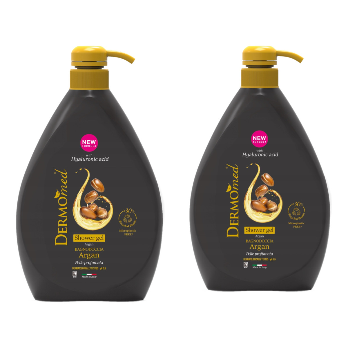 Dermomed Argan Żel pod prysznic olej arganowy 2x1L