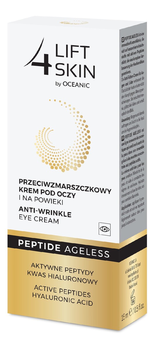 Krem pod oczy i na powieki przeciwzmarszczkowy