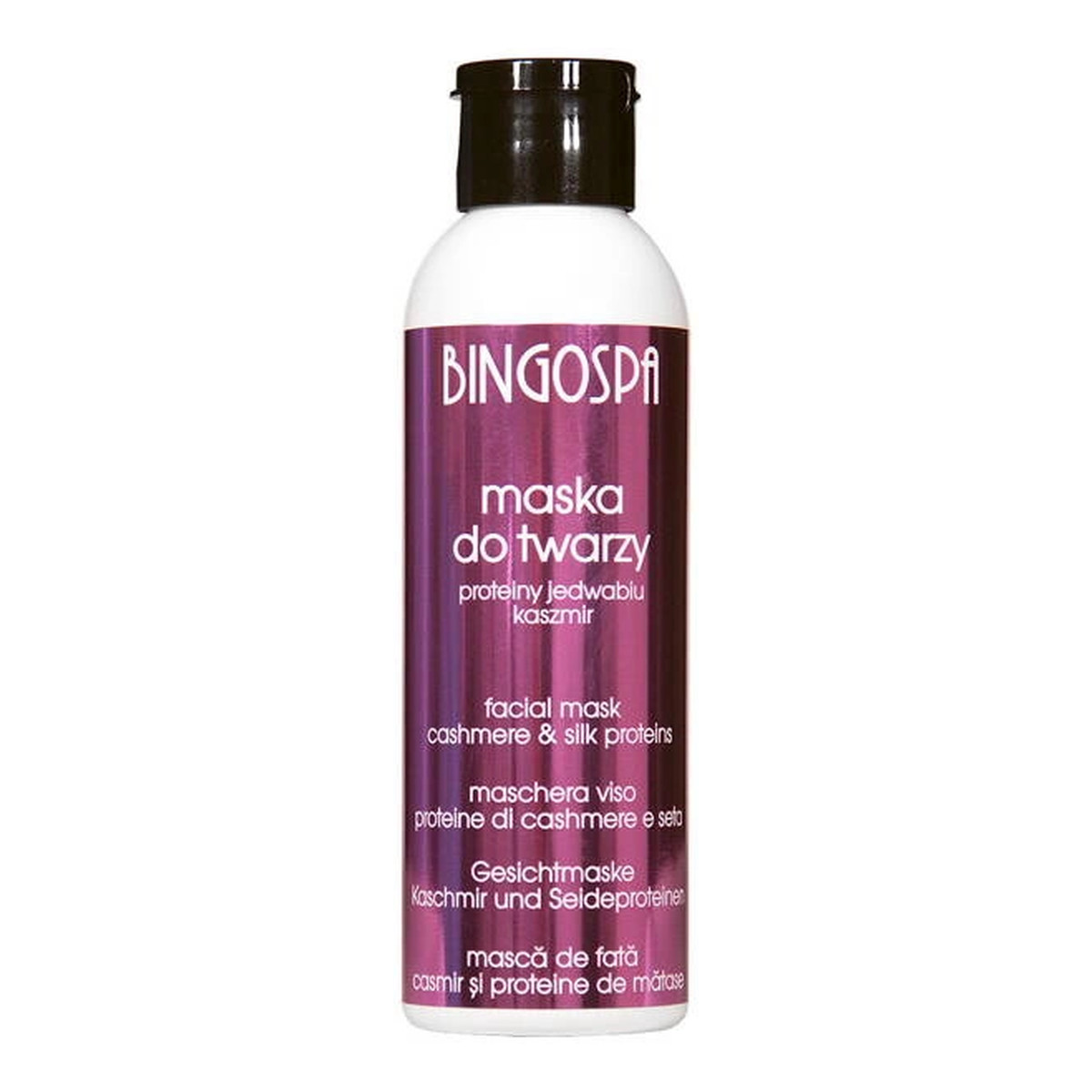 BINGOSPA Maska do twarzy z proteinami kaszmiru i jedwabiu 150g