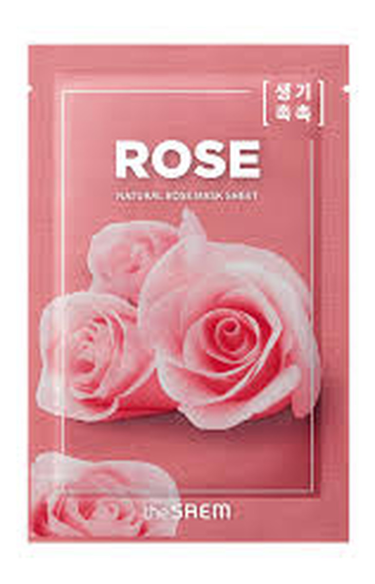 Natural Mask Sheet Maska na tkaninie - Rose