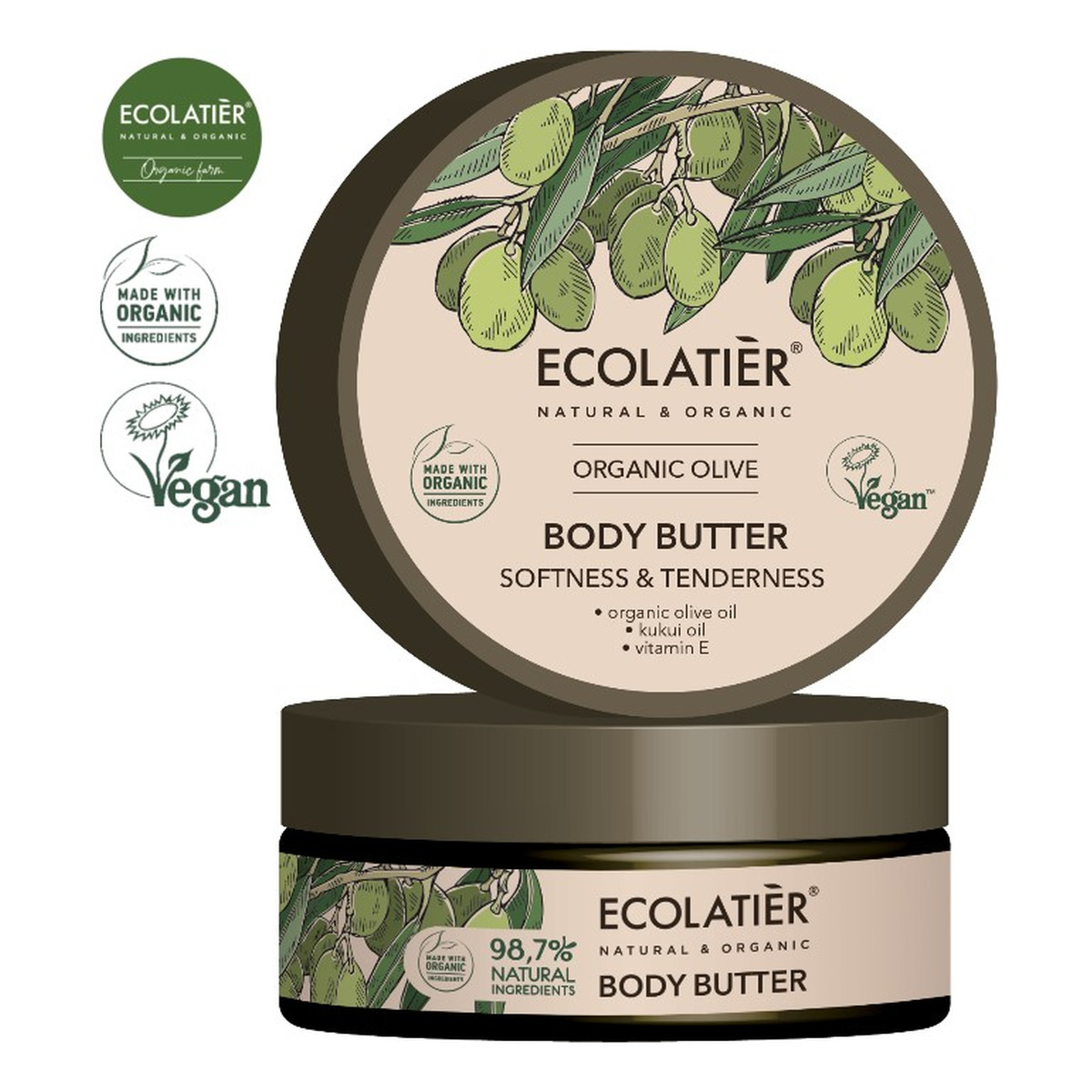 Ecolatier Olive Masło do ciała Miękkość i Delikatność 150ml