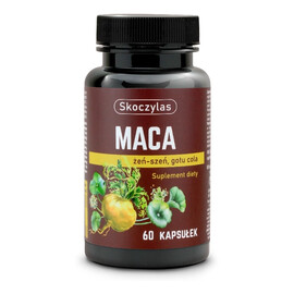 Maca Żeń-szeń Gotu Cola suplement diety 60 kapsułek