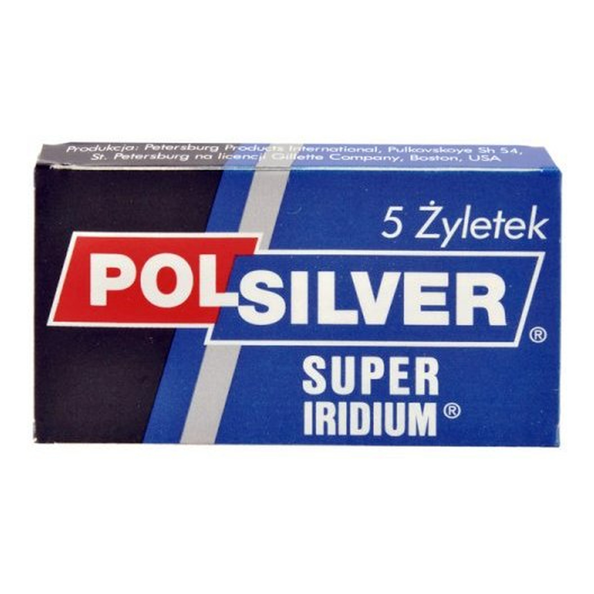 Polsilver Super Irydium Żyletki 100szt.