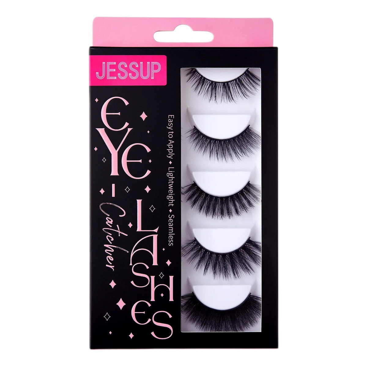 JESSUP False eyelashes sztuczne rzęsy na pasku 5 par