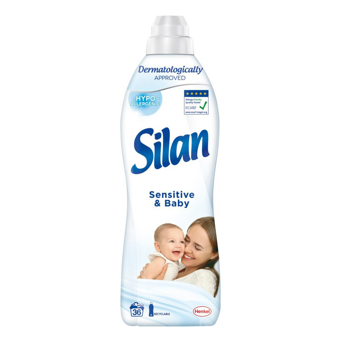 Silan Sensitive & Baby Płyn do płukania 36 prań 900ml